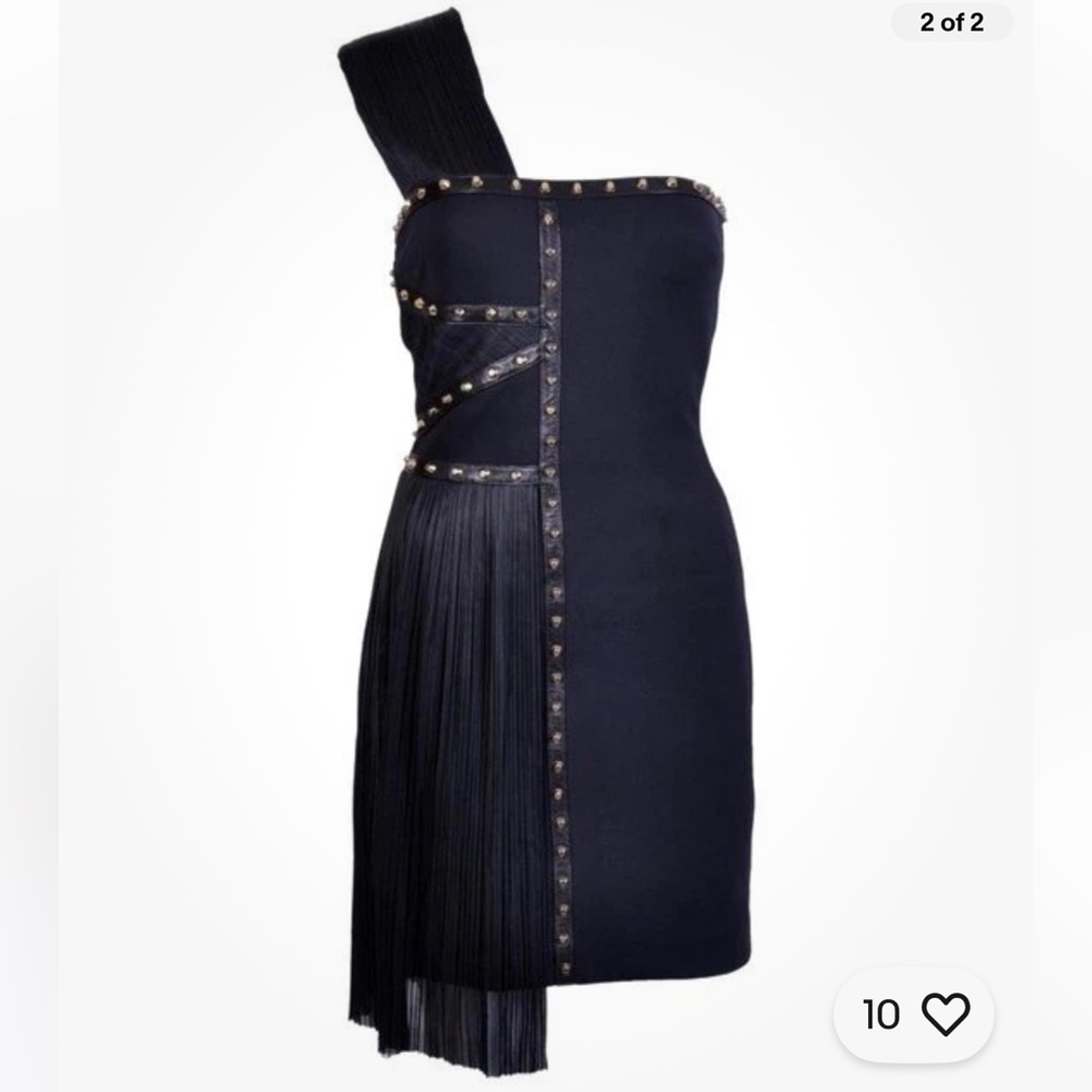 RARE authentic vintage Versace black dress S/S 2012. - Picture 12 of 15